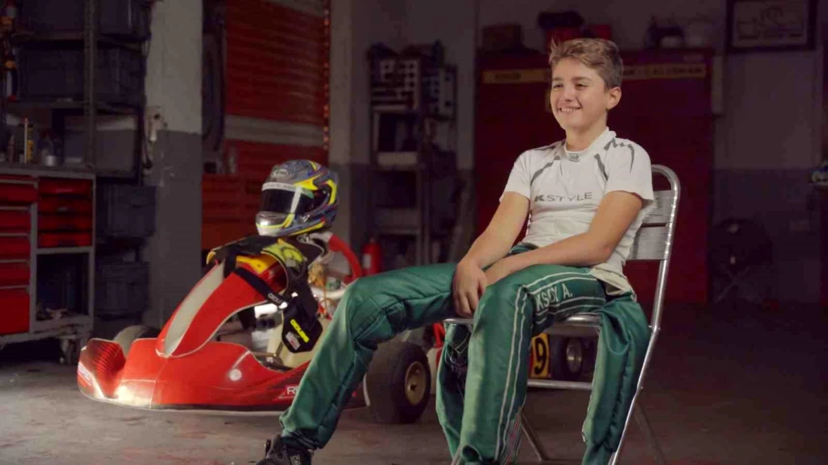 13 yaşındaki milli karting pilotu Alp Aksoy Industrie Kupası\'nda podyuma çıkan ilk Türk pilot oldu