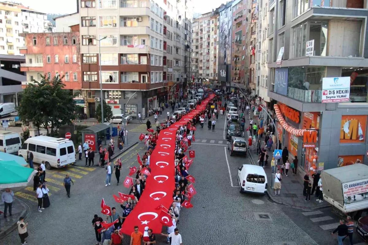 Rize\'de Cumhuriyetin 100. Yılı Kutlamaları