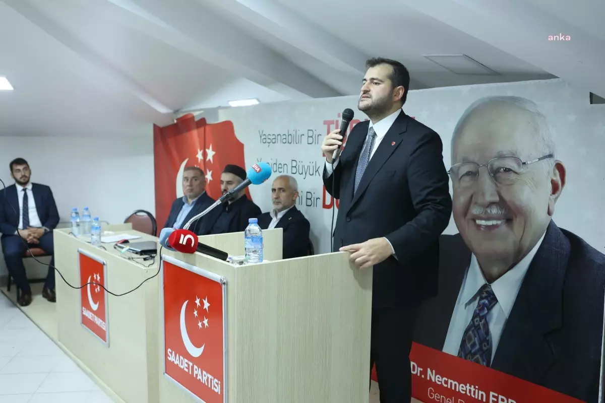 Saadet Partisi İstanbul İl Başkanı Yazıcı: "Sayın Cumhurbaşkanım, Siz Dünyayı Ayağa Kaldıracak İslam Ülkeleriyle İsrail\'e Had Bildirecek Yetkiye...