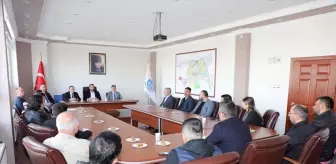 Sivas Ticaret Borsası Başkanı, süt sektörü temsilcileriyle bir araya geldi