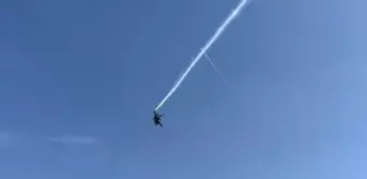 SOLOTÜRK, Cumhuriyet'in 100. yıl dönümünde Samsun'da selamlama uçuşu gerçekleştirdi