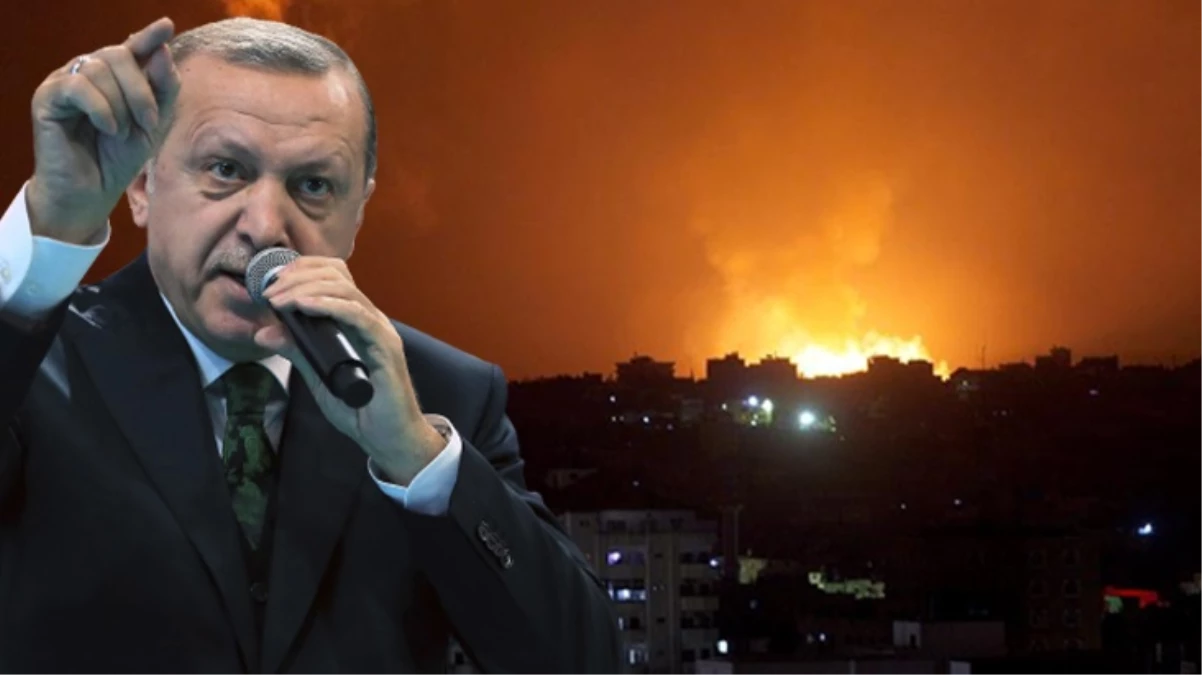 Son Dakika: Cumhurbaşkanı Erdoğan\'dan Gazze\'yi gece boyu bombalayan İsrail\'e tepki: Derhal bu cinnet halinden çıkın ve saldırıları durdurun