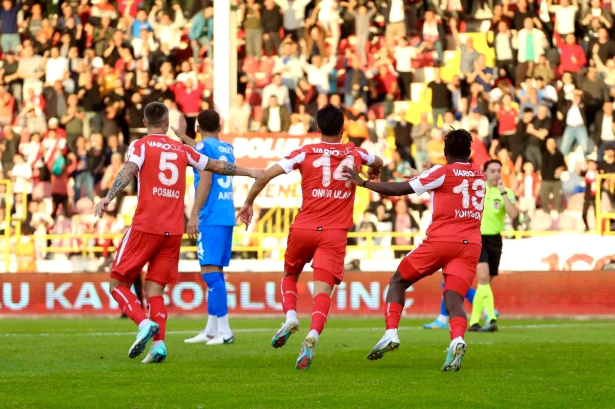 Boluspor, Bodrum FK\'yı 2-1 mağlup etti