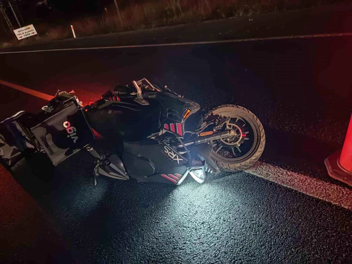 Manavgat\'ta motosiklet kazası: 1 ölü, 1 yaralı