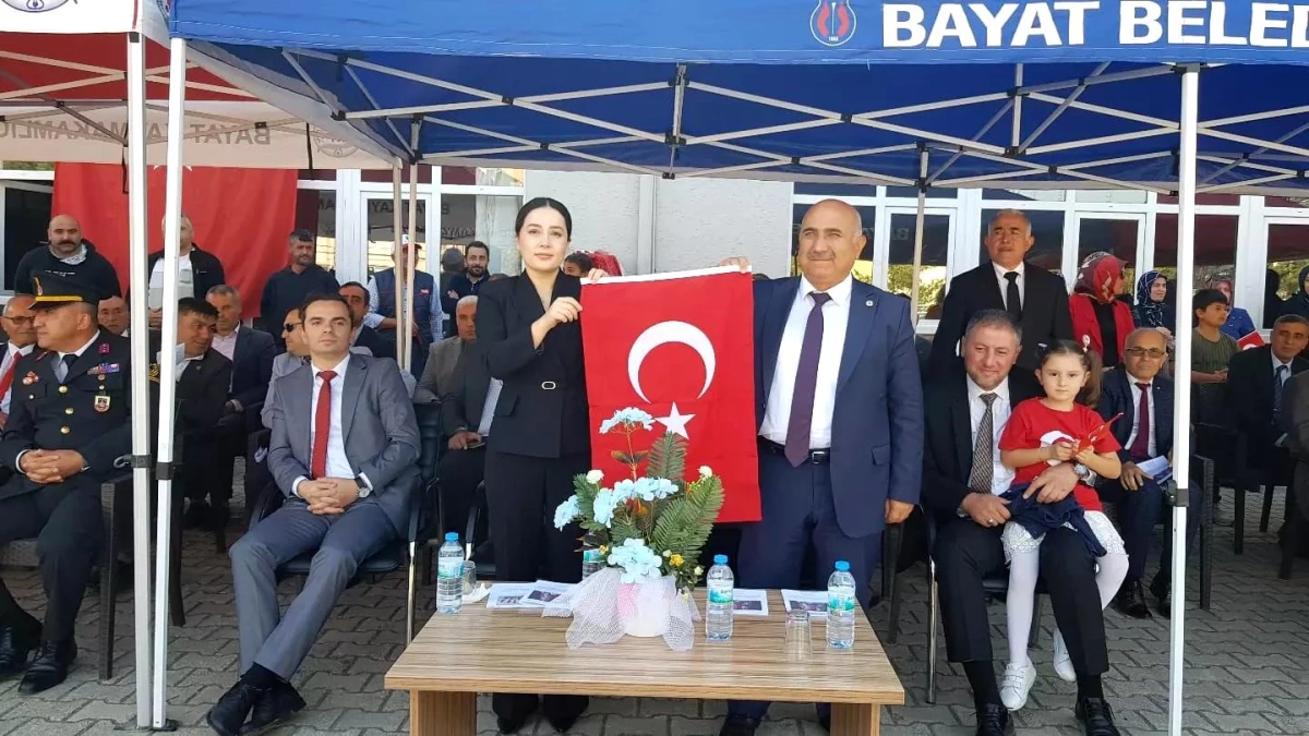 Bayat\'ta Cumhuriyet Bayramı kutlamaları