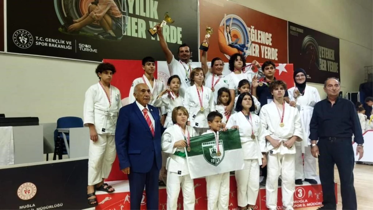 Bodrumspor, Muğla\'daki Judo Turnuvasında Dereceyle Döndü
