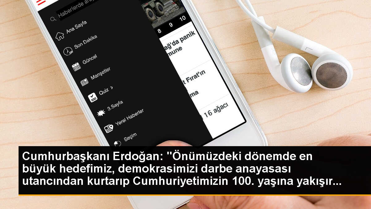 Cumhurbaşkanı Erdoğan: "Önümüzdeki dönemde en büyük hedefimiz, demokrasimizi darbe anayasası utancından kurtarıp Cumhuriyetimizin 100. yaşına yakışır...