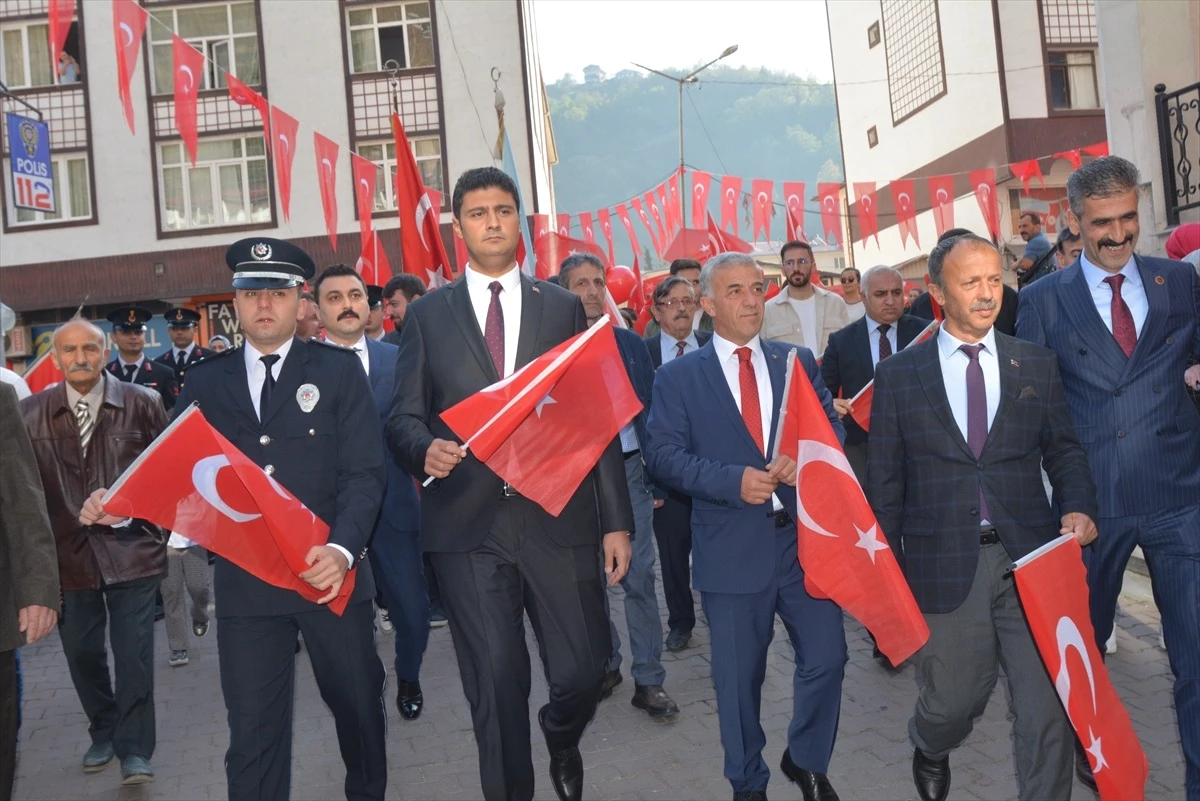 Trabzon\'da Cumhuriyet Bayramı coşkusu