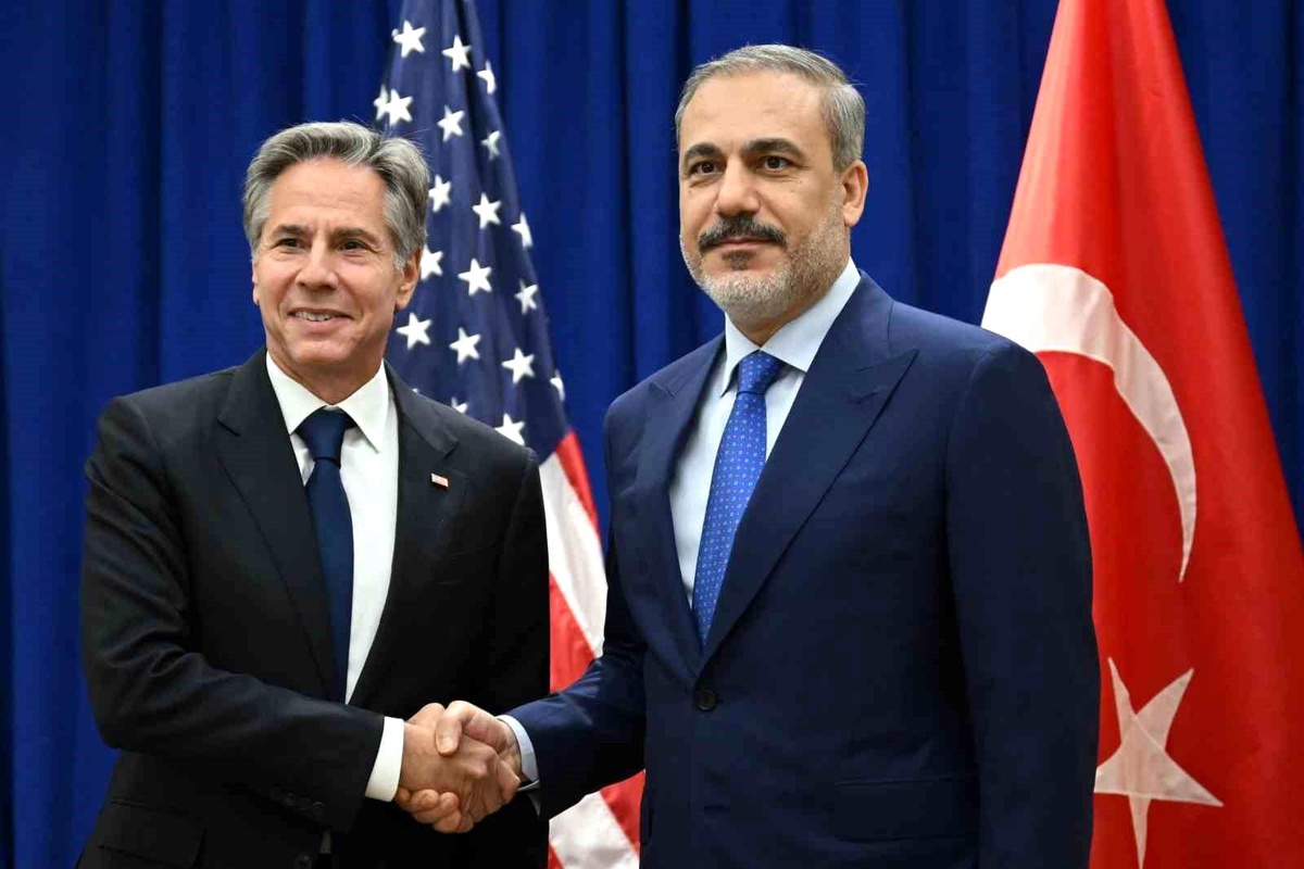 Dışişleri Bakanı Hakan Fidan ile ABD Dışişleri Bakanı Antony Blinken İsrail-Filistin çatışmalarını ele aldı