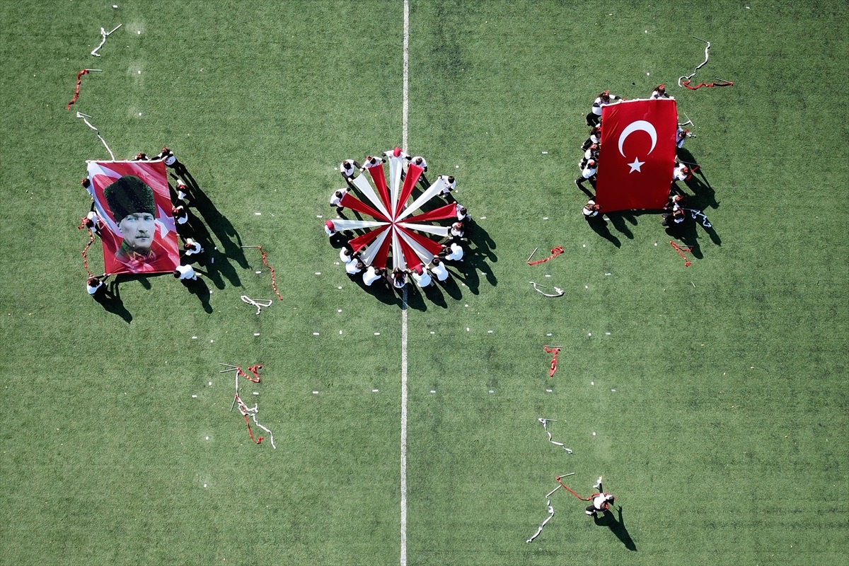 Havza\'da Cumhuriyet\'in 100. yılı kutlandı
