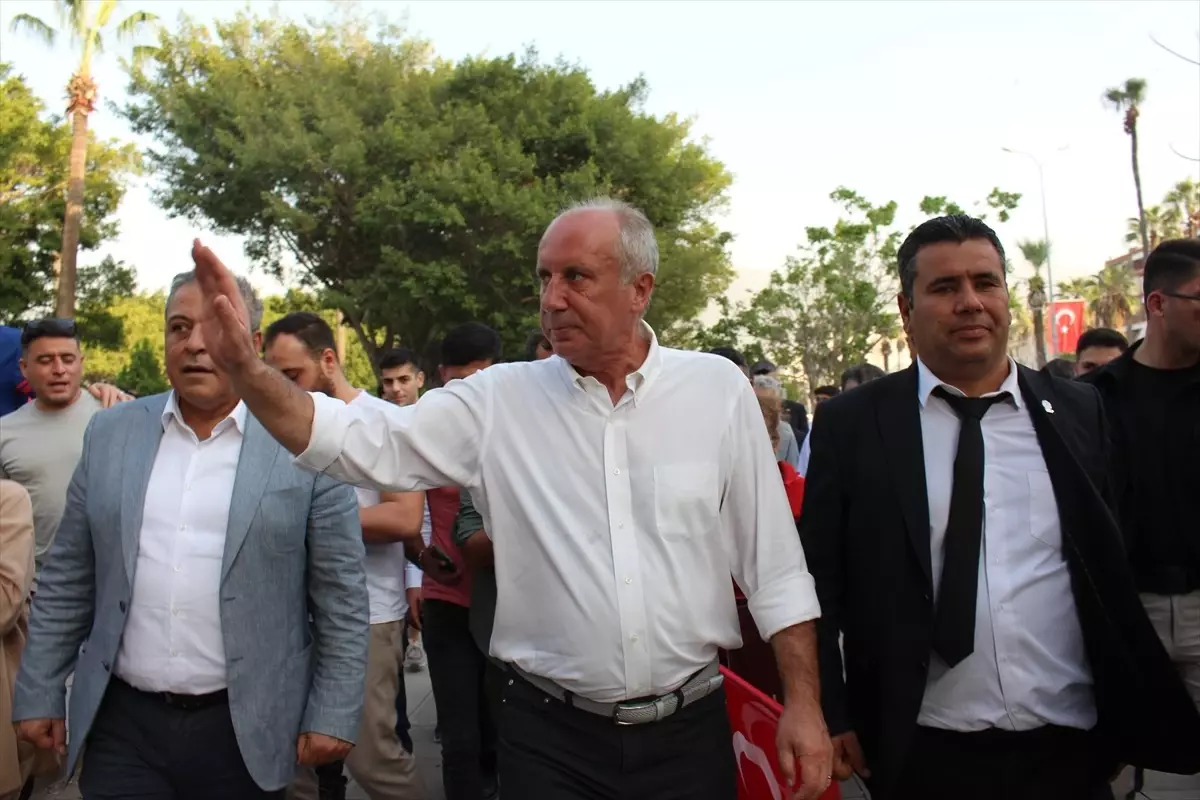 Muharrem İnce, Hatay\'da ziyaretlerde bulundu