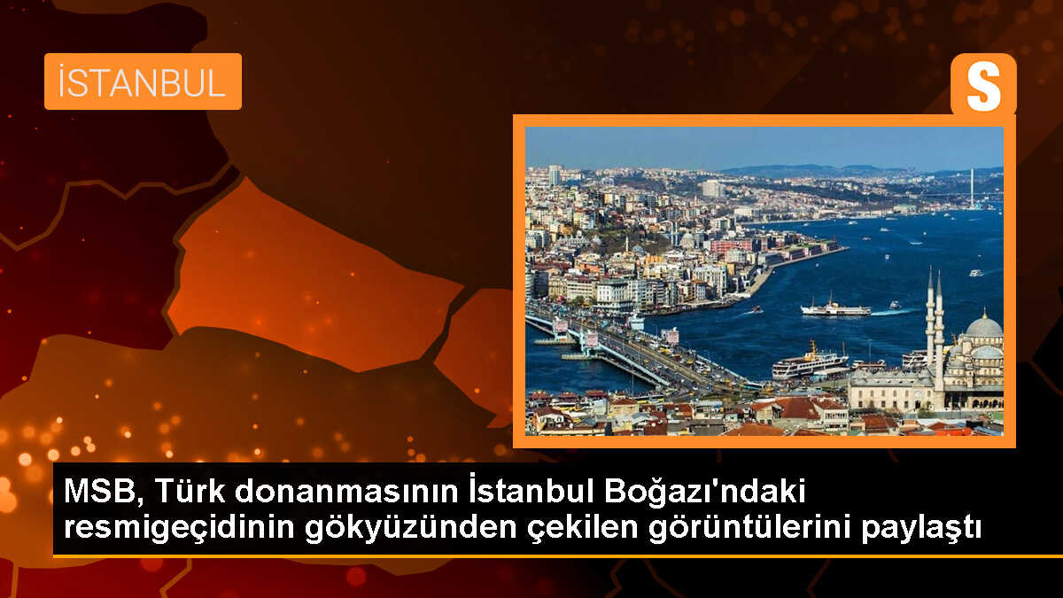 MSB, Cumhuriyet\'in 100. yılı kutlamalarında gerçekleştirilen geçit töreninin havadan görüntülerini paylaştı