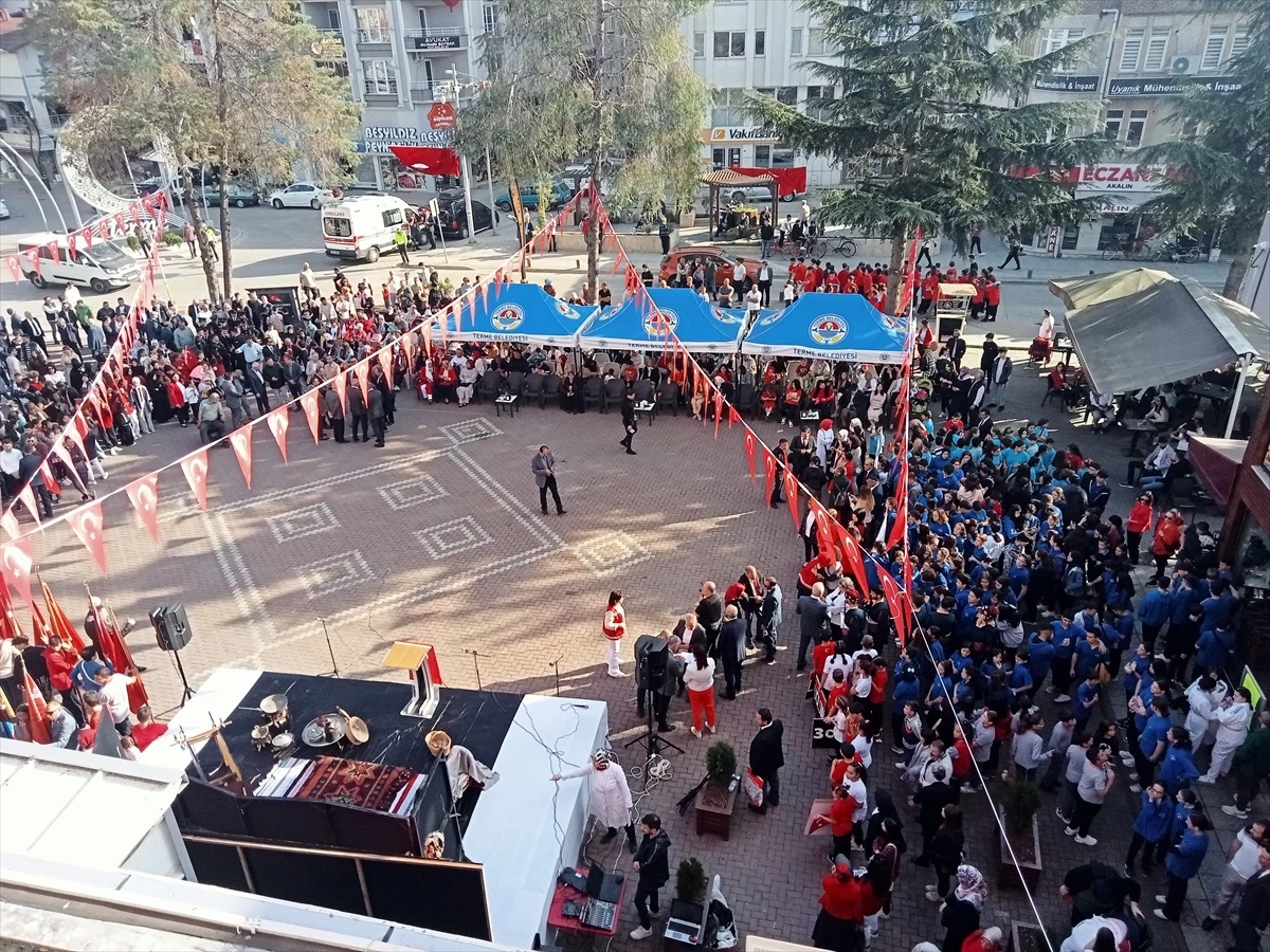 Samsun\'da Cumhuriyet Bayramı ve 100. yıl kutlamaları yapıldı