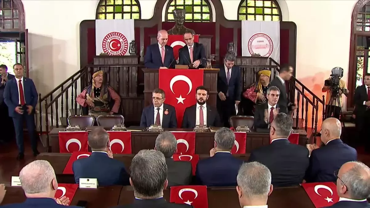 TBMM Başkanı Numan Kurtulmuş: "Tüm dünyanın gözleri önünde acımasızca katledilen Gazzeliler ve Filistin halkı, geçmişte Cumhuriyetimize giden tüm...