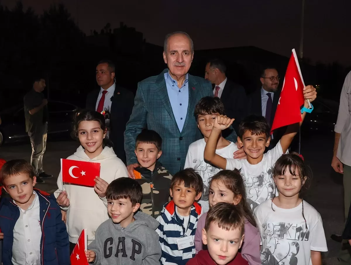 TBMM Başkanı Numan Kurtulmuş, Cumhuriyet\'in 100. yılı kutlamalarını izledi