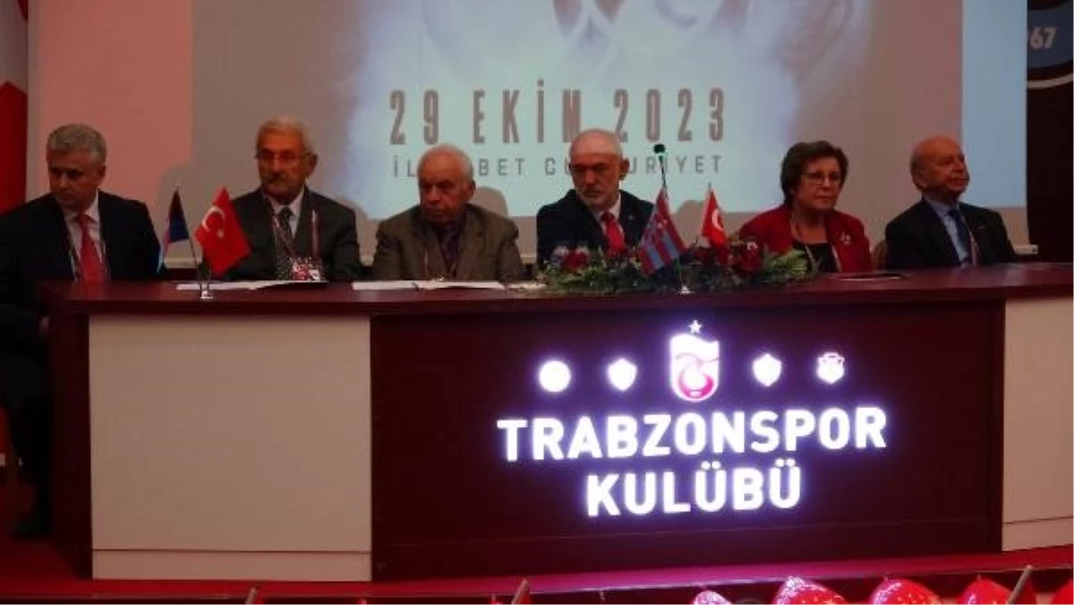 Trabzonspor\'un Divan Genel Kurulu yapıldı; kulüp borcu 3 milyar 831 milyon TL