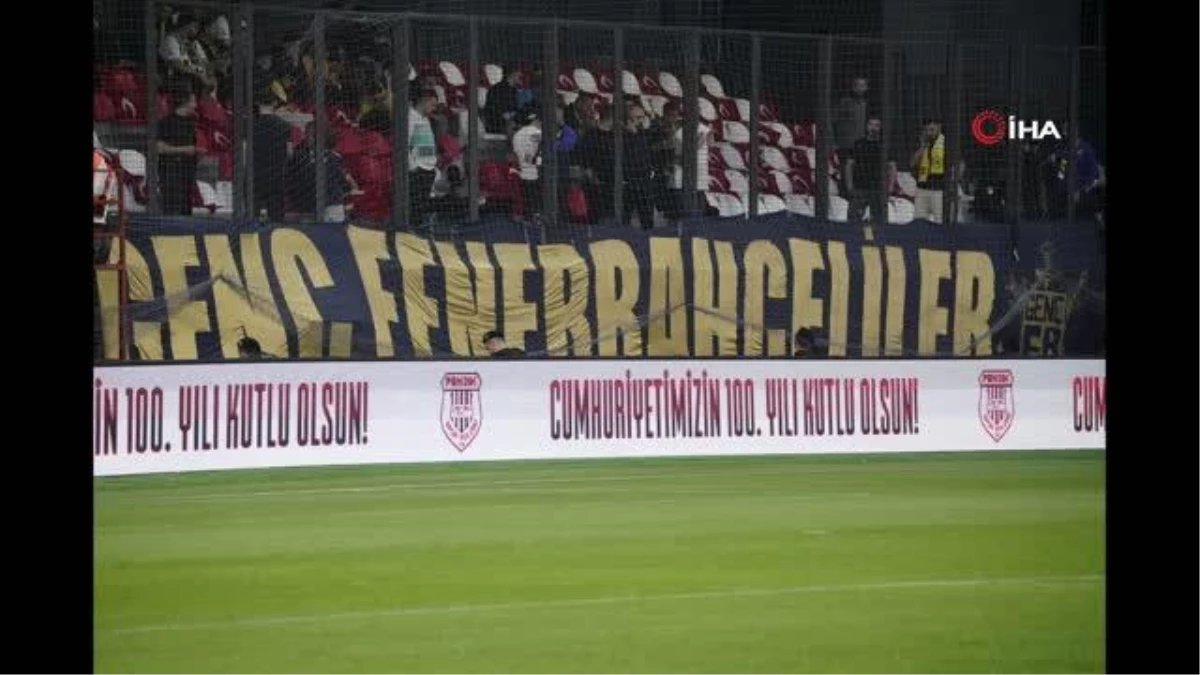 Pendikspor, Fenerbahçe\'ye 5-0 mağlup oldu