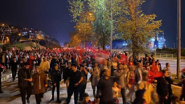 Türkiye'nin dört bir yanında Cumhuriyet coşkusu