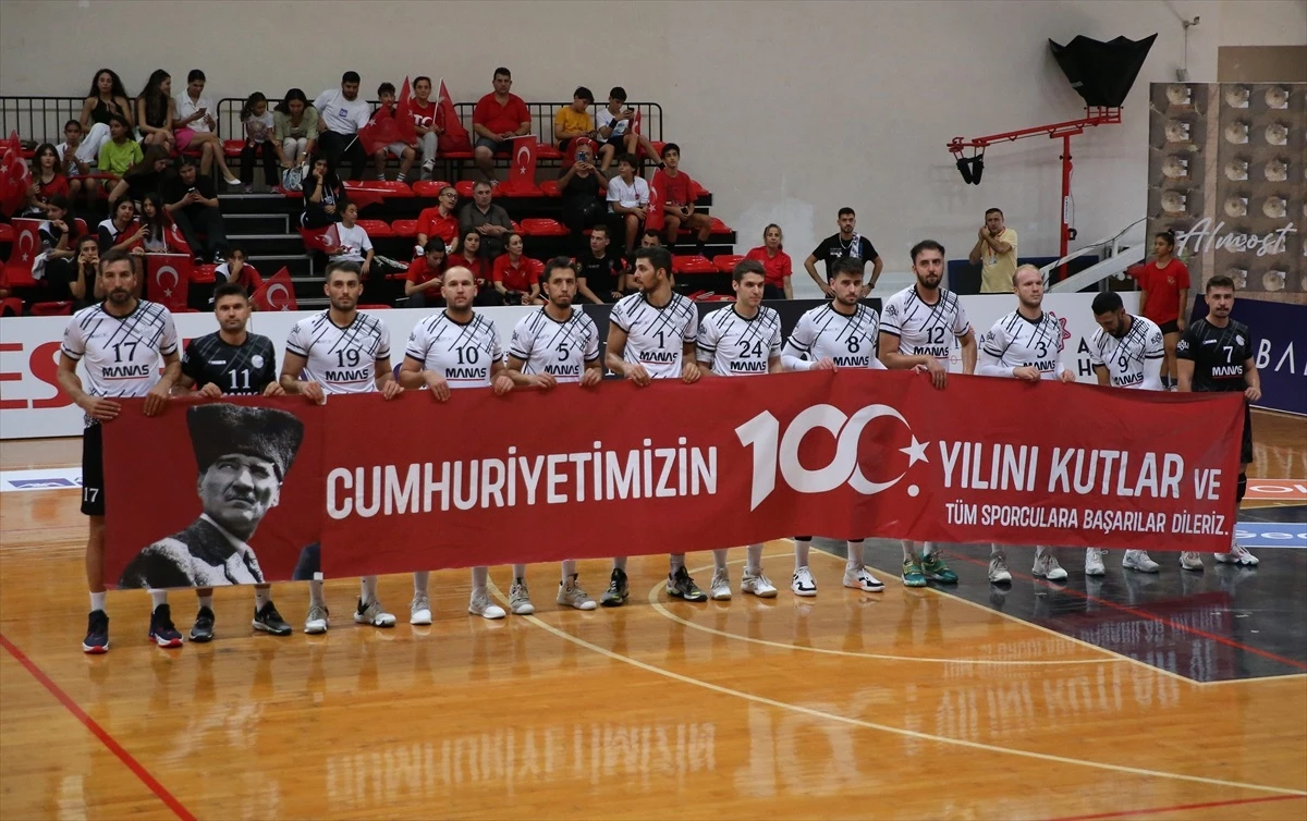 Brand Group Alanya Belediyespor, Hatay Büyükşehir Belediyespor\'u 3-0 yendi