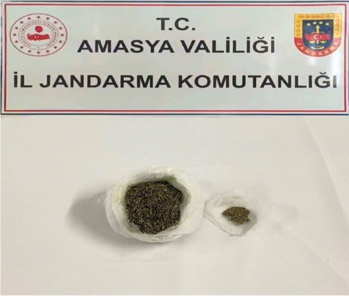 Amasya\'da otobüste uyuşturucu ele geçirildi