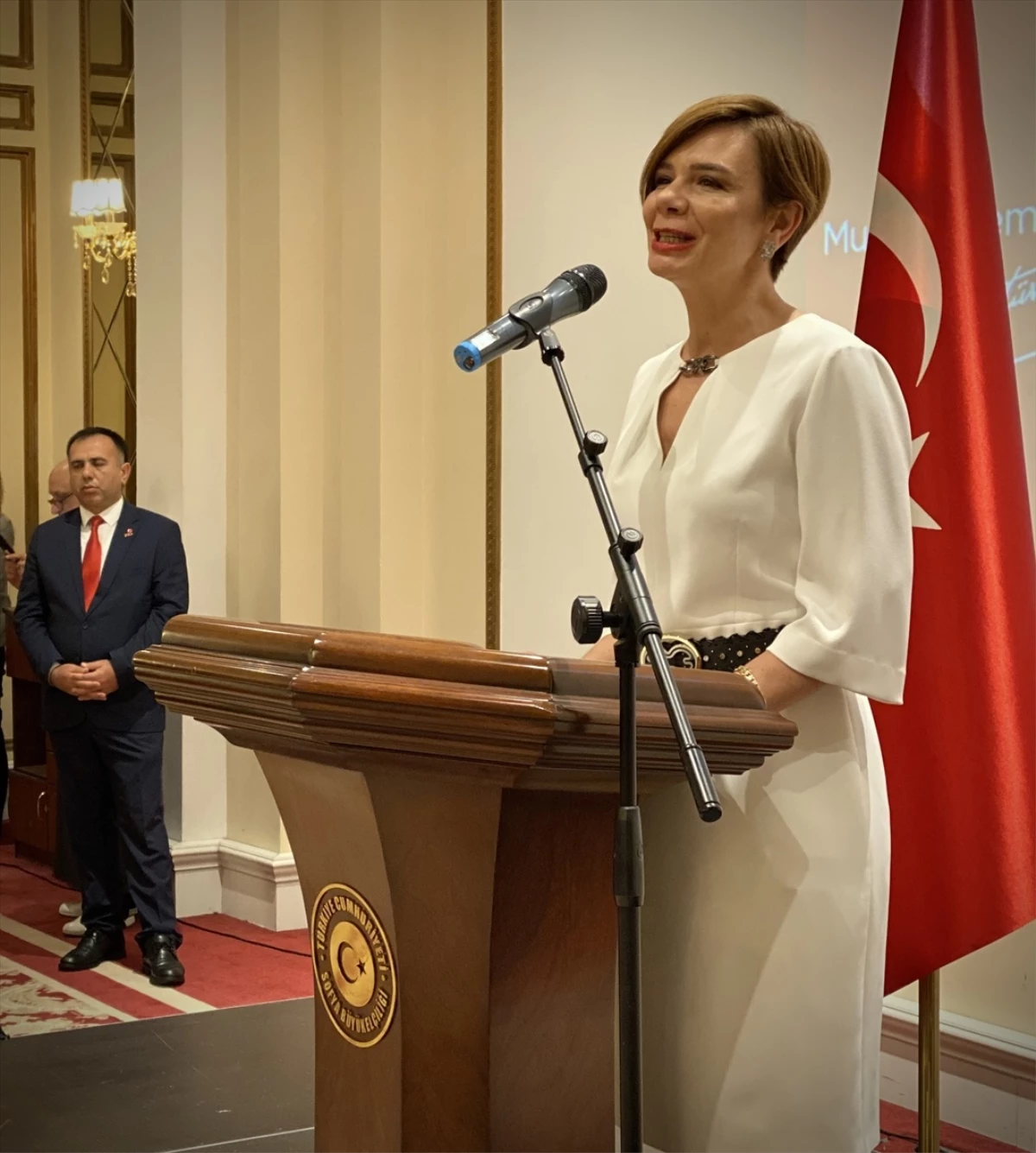 Türkiye\'nin Sofya Büyükelçisi Aylin Sekizkök, Cumhuriyet Bayramı\'nı kutladı