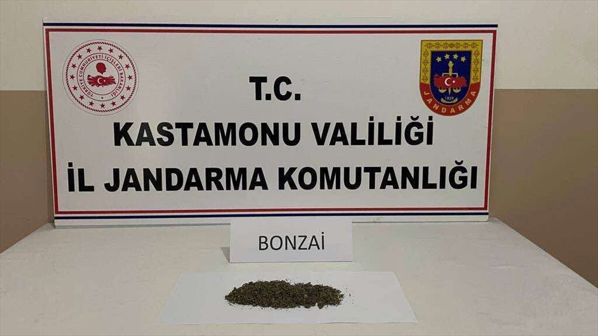 Kastamonu\'da Uyuşturucu Yakalanan Zanlı Tutuklandı