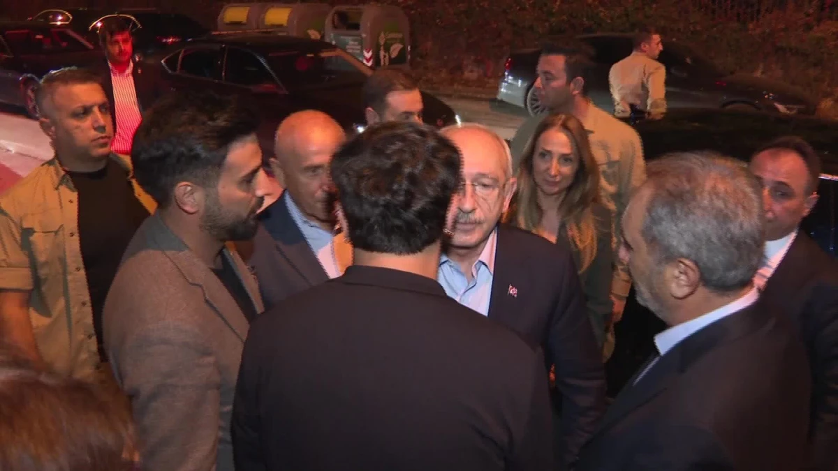 CHP Genel Başkanı Kılıçdaroğlu, eski Milletvekili Yeşil\'e taziye ziyaretinde bulundu