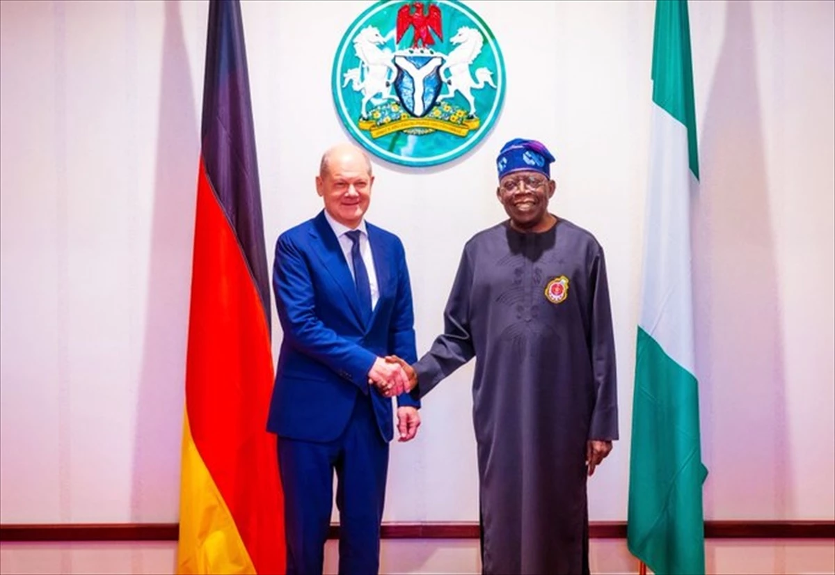 Almanya Başbakanı Olaf Scholz, Nijerya Devlet Başkanı Tinubu ile Görüştü