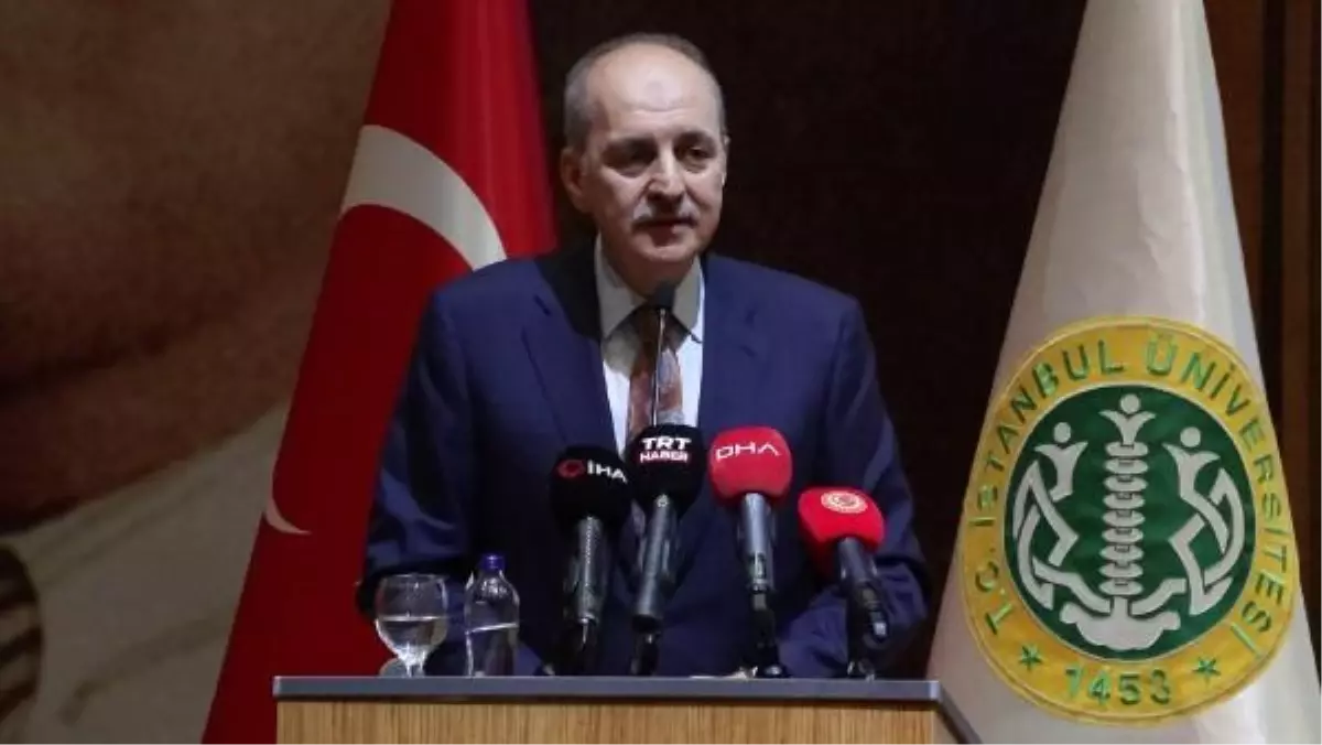 TBMM BAŞKANI KURTULMUŞ: BU MÜSLÜMANLIKLA İLGİLİ DEĞİL İNSANLIKLA İLGİLİ BİR MESELEDİR