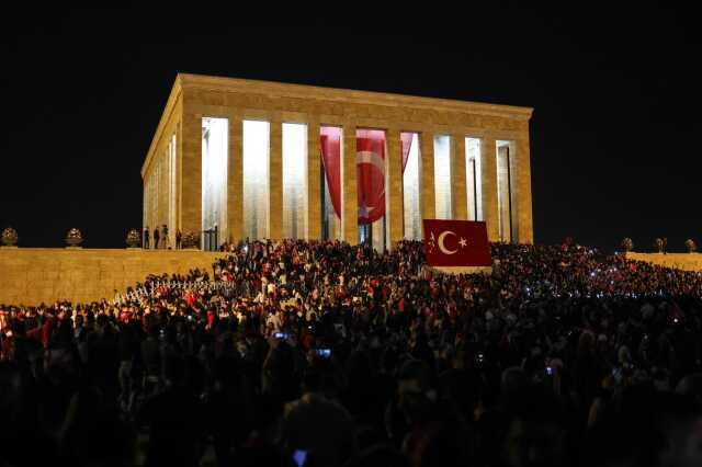 Türkiye'nin dört bir yanında Cumhuriyet coşkusu