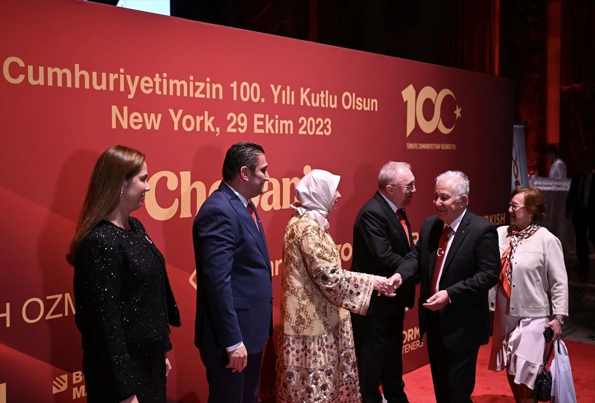 Türkiye\'nin New York Başkonsolosluğu\'ndan "Cumhuriyet\'in 100. yılı" resepsiyonu