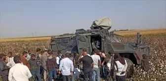 Şanlıurfa Kaymakamı, yaralanan askerleri hastanede ziyaret etti
