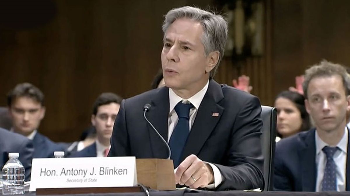 ABD Senatosundaki toplantıya kanlı eller damga vurdu, Blinken o anlarda ne yapacağını şaşırdı