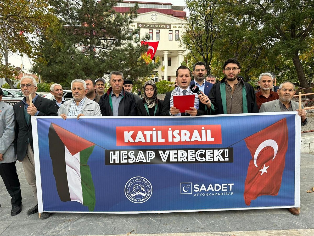 Saadet Partisi İsrail\'in Gazze saldırılarına suç duyurusunda bulundu