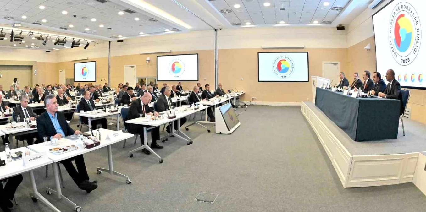 ATO Başkanı Baran, TOBB İç Anadolu Bölge Toplantısı\'nda reel sektörün taleplerini dile getirdi