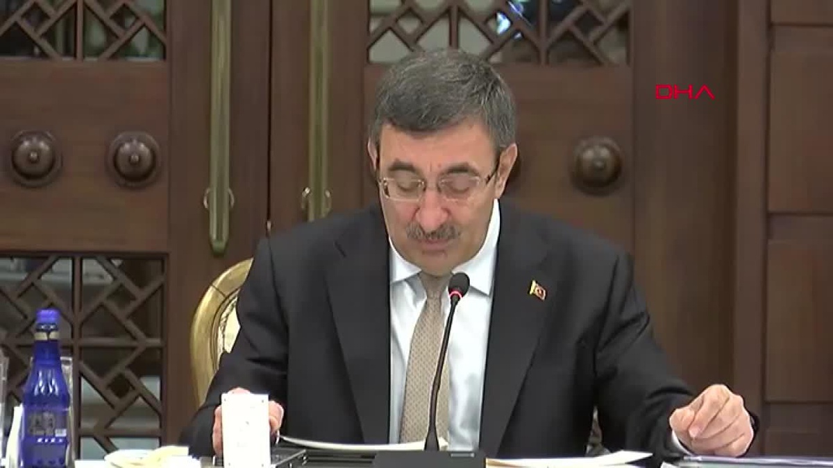 Cumhurbaşkanı Yardımcısı Yılmaz, \'Ulusal Yapay Zeka Stratejisi Yönlendirme Kurulu Toplantısı\'nda konuştu