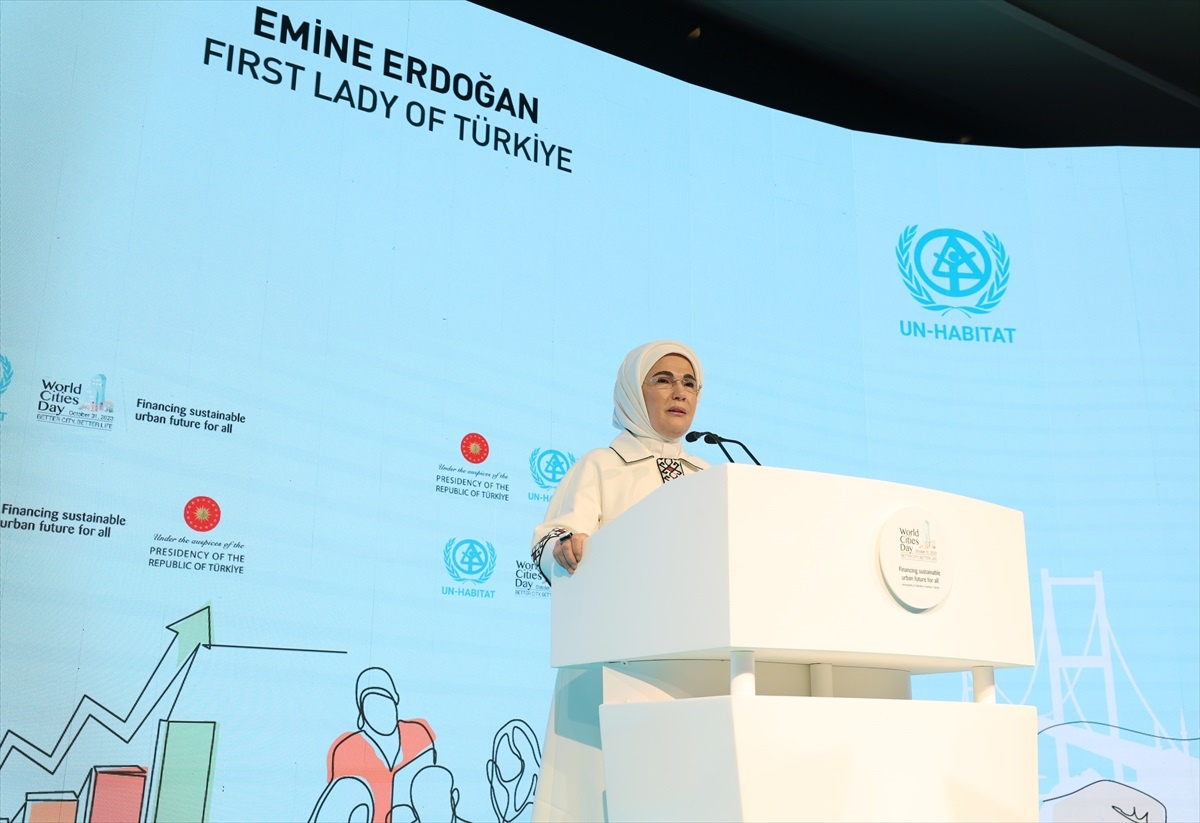 Emine Erdoğan 2023 Dünya Şehirler Günü programında konuştu -1