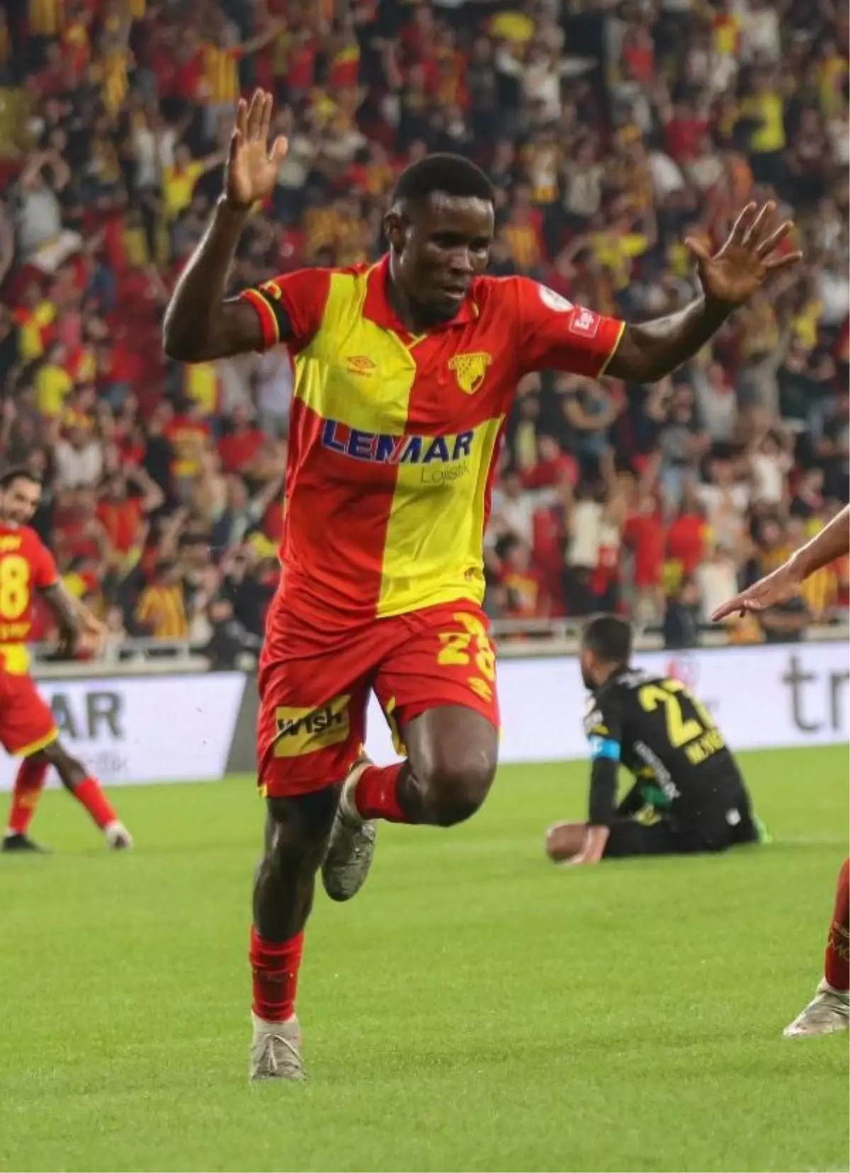 Göztepe'nin Kenneth Mamah'ı formunu buldu