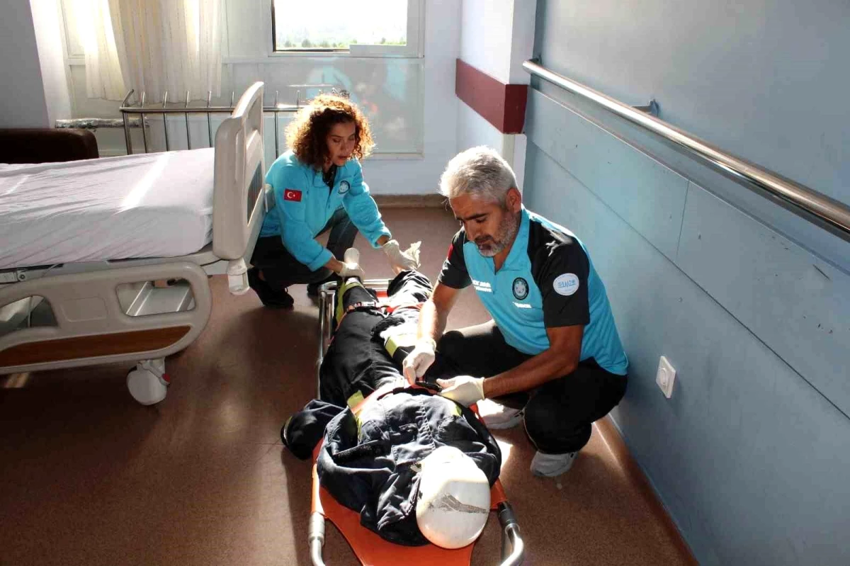 Darıca Hastanesinde Deprem Tatbikatı Gerçekleştirildi