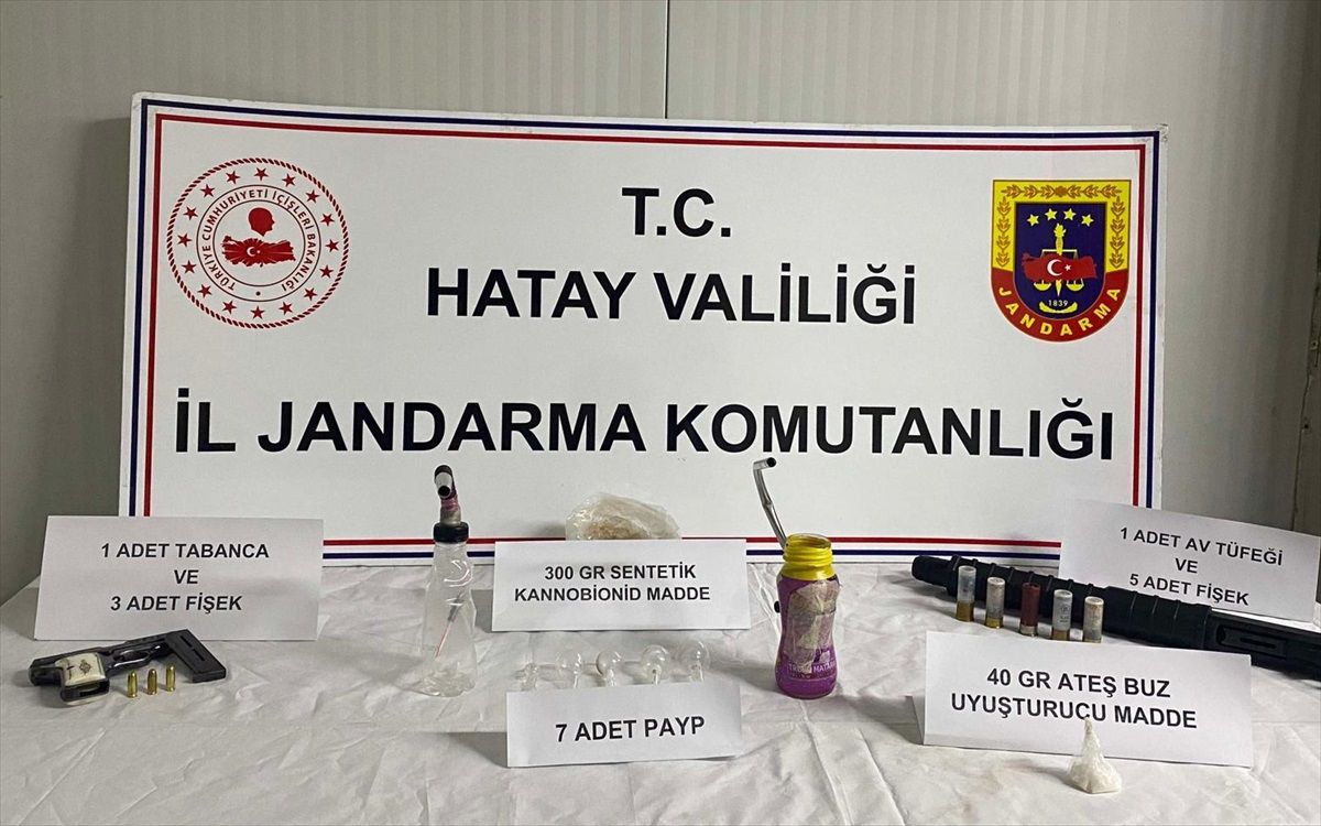 Kırıkhan\'da Uyuşturucu ve Silah Operasyonu: Şüpheli Tutuklandı