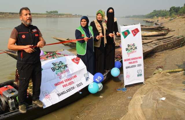 İHH, Bangladeş'te yetim ve yetim aileleriyle buluştu