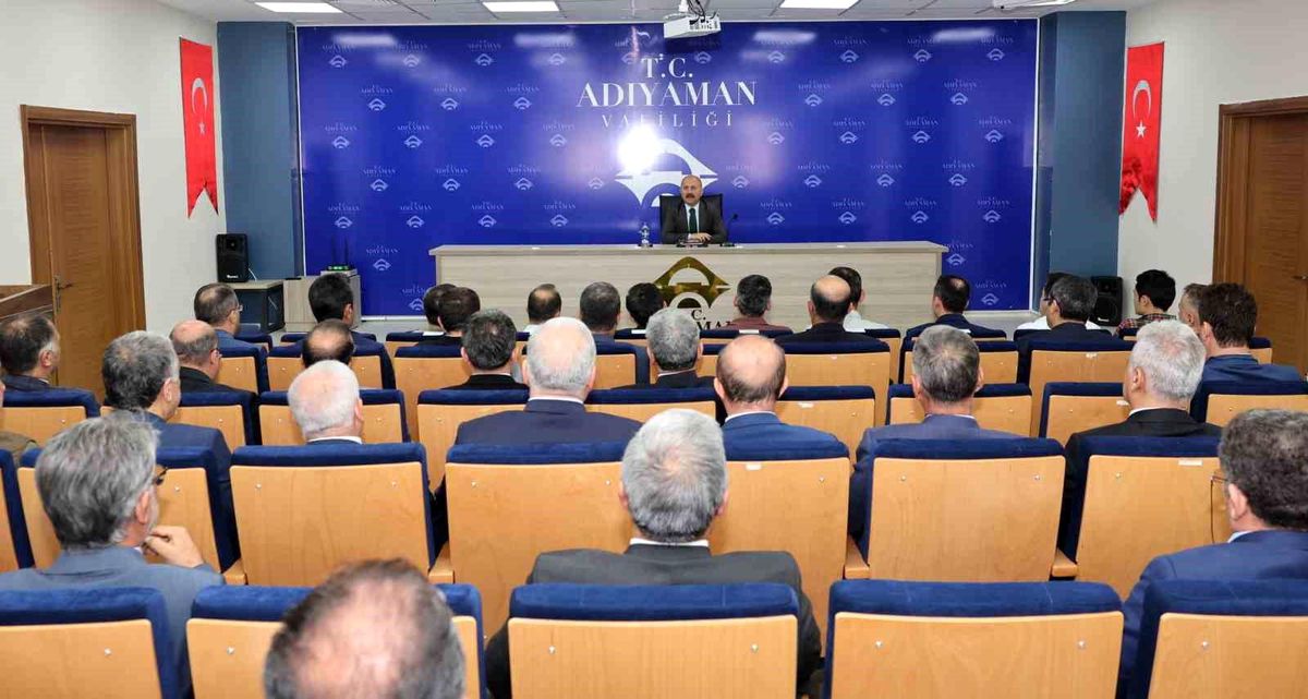 Adıyaman\'da Kamu Hizmetleri Toplantısı Yapıldı