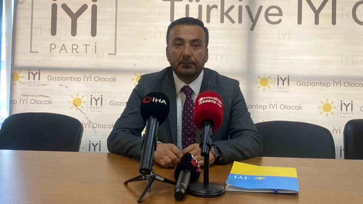 İYİ Parti Gaziantep İl Başkanı Mehmet Başaran Görevinden İstifa Etti
