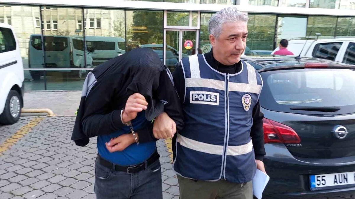 Samsun\'da Kahvehaneden Televizyon ve Uydu Cihazı Çalan Kişi Tutuklandı