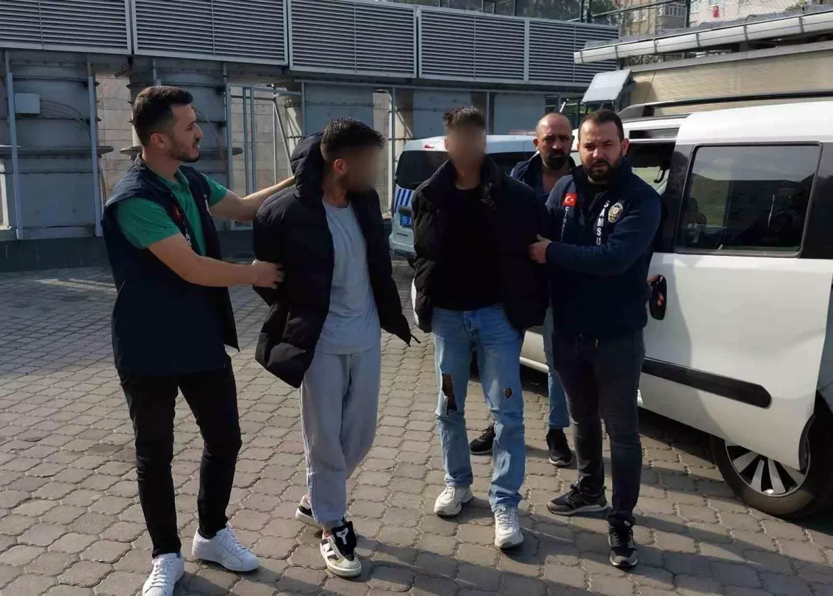 Samsun\'da meyhaneye silahlı saldırı düzenleyen 3 kişi yakalandı