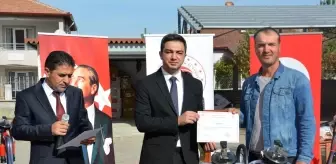 Tokat'ın Sulusaray ilçesinde 40 çiftçiye süt sağım makinesi dağıtıldı