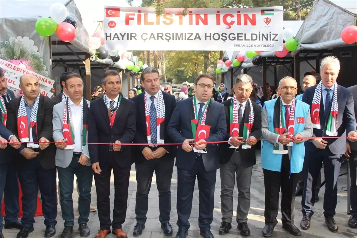 Tokat\'ın Erbaa ve Almus ilçelerinde Filistin için kermes düzenlendi