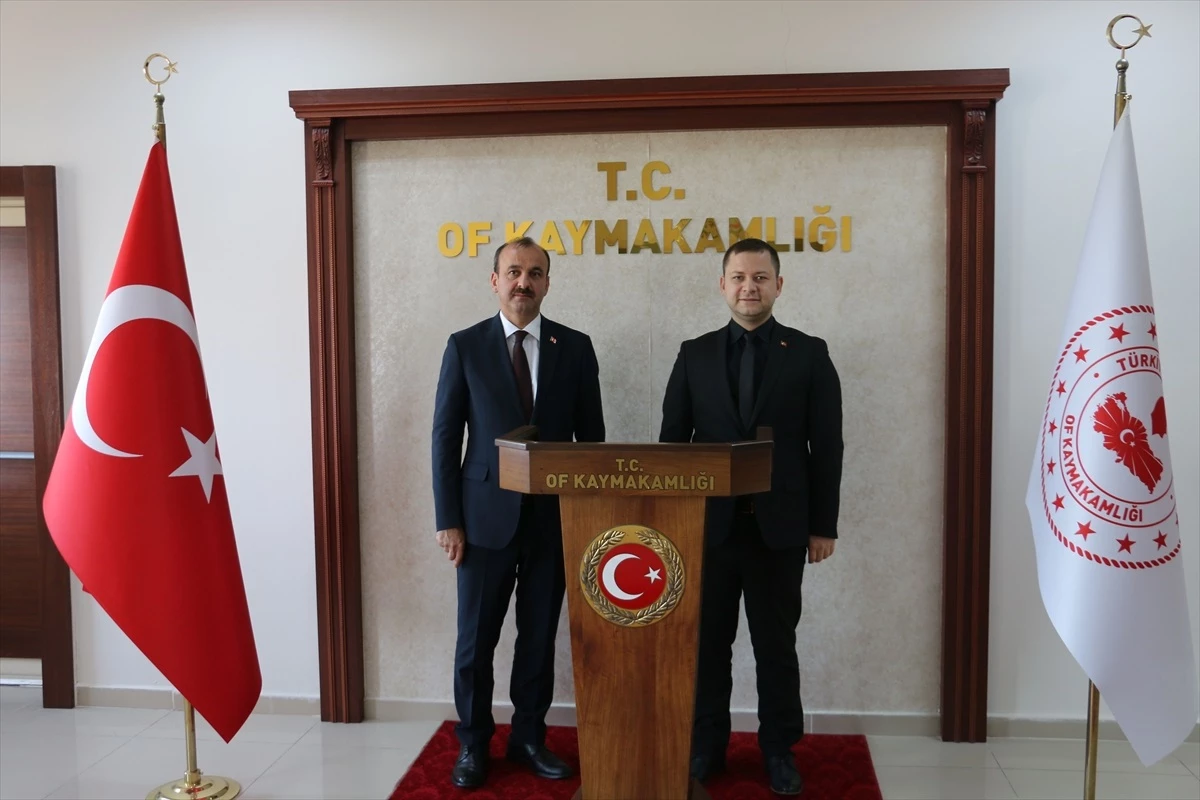 Trabzon Milli Eğitim Müdürü Of ilçesinde ziyaretlerde bulundu
