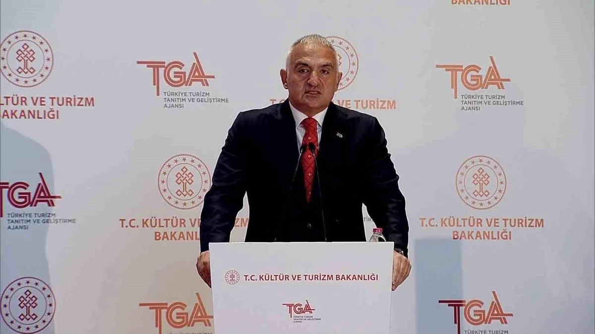 Kültür ve Turizm Bakanı Mehmet Nuri Ersoy: "2024 sonunda konaklama sektörünün tamamı bakanlık denetimine girmiş olacak."
