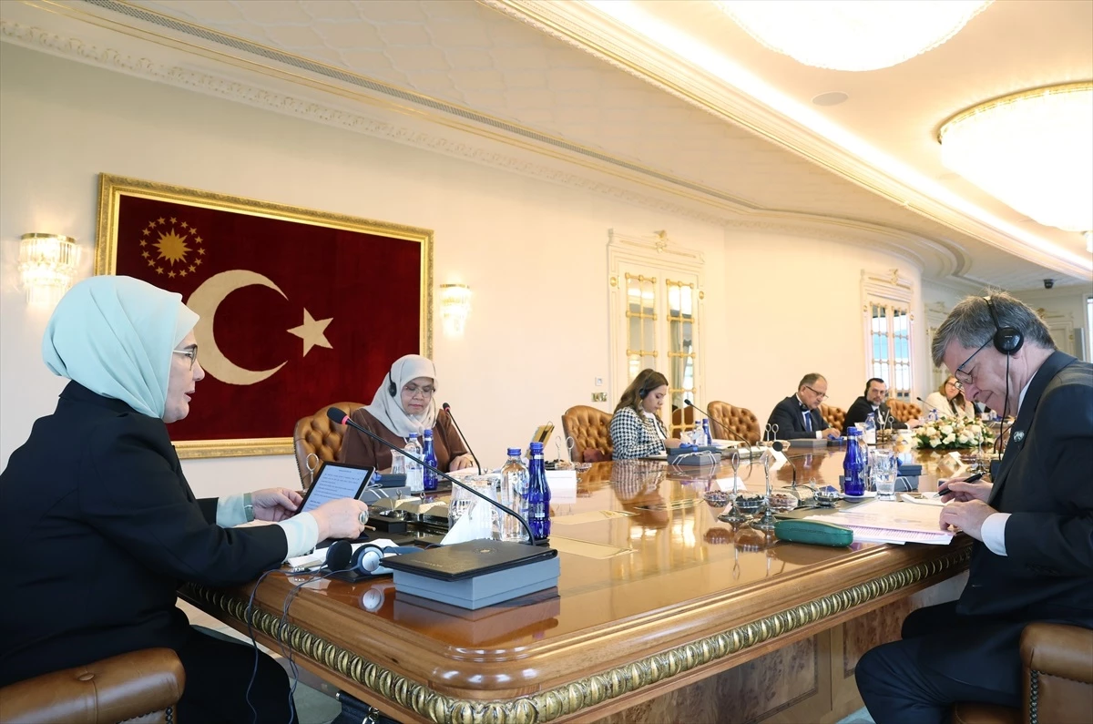Emine Erdoğan, BM Sıfır Atık Danışma Kurulu\'nun ilk resmi toplantısına başkanlık etti Açıklaması